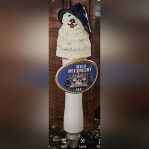 Sea Dog Blueberry Beer Tap Handle